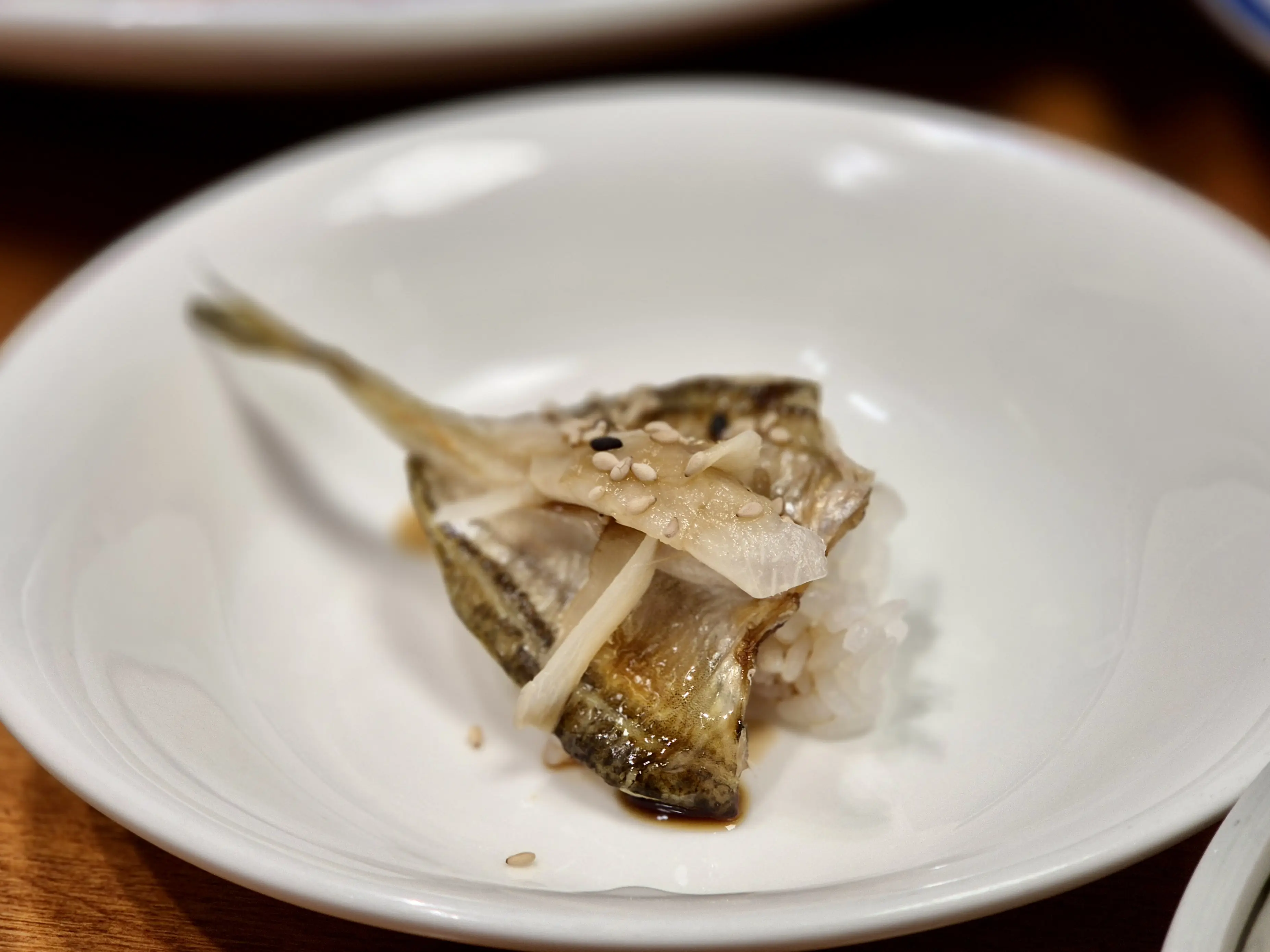 도루묵구이 스시